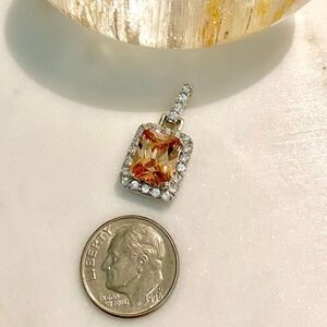 New - Sterling Silver Pendant (no chain)